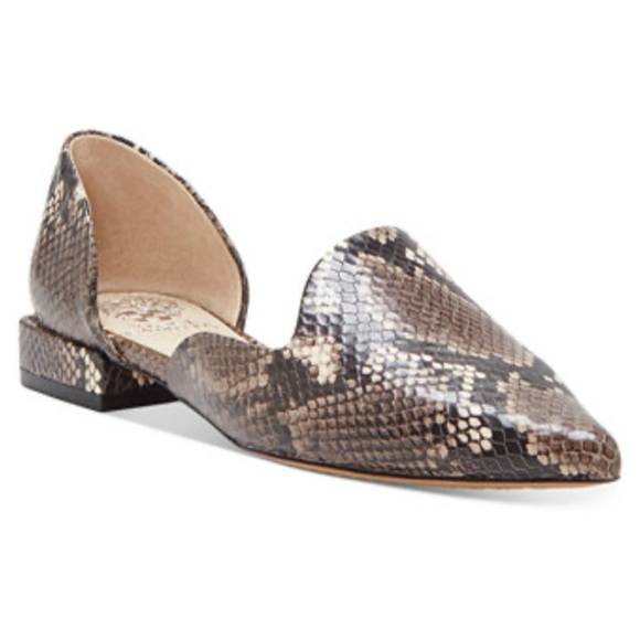 Vince Camuto Shoes - Vince Camuto Brown Snakeskin Loafers Vince Camuto
Cruiz Flats site 8.5 M